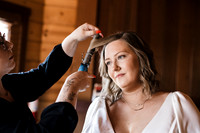 Ally + Chris // getting ready